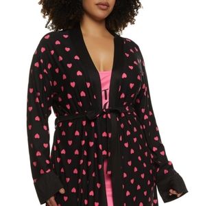Hearts Robe Set